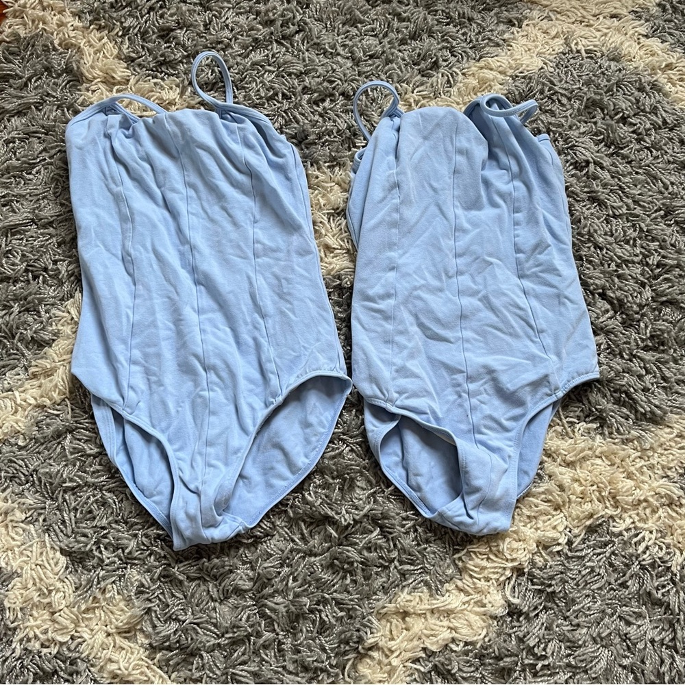 Light Blue Dance Leotards